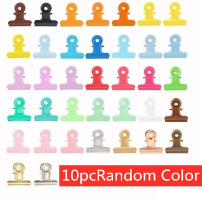 Candy Color Round Folder Cute Color Note Folder