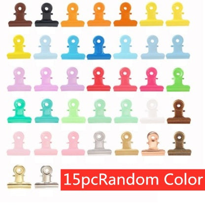 Candy Color Round Folder Cute Color Note Folder