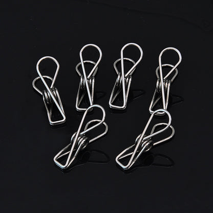 Stainless Steel Clip Item Folder For Home Drying