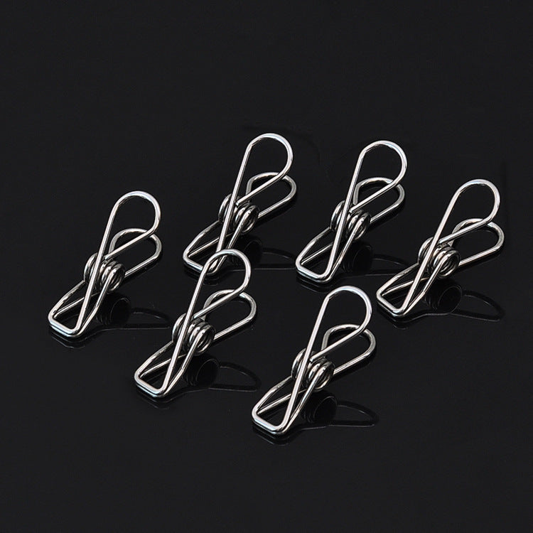 Stainless Steel Clip Item Folder For Home Drying