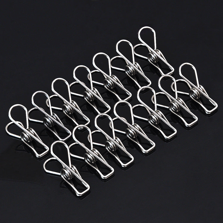 Stainless Steel Clip Item Folder For Home Drying