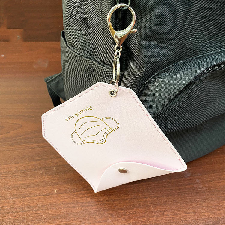 Japan And South Korea Pvc Mask Temporary Storage Folder Transparent Pvc Mask Storage Folder Spot Student Mask Storage Cover