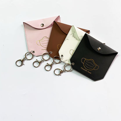 Japan And South Korea Pvc Mask Temporary Storage Folder Transparent Pvc Mask Storage Folder Spot Student Mask Storage Cover