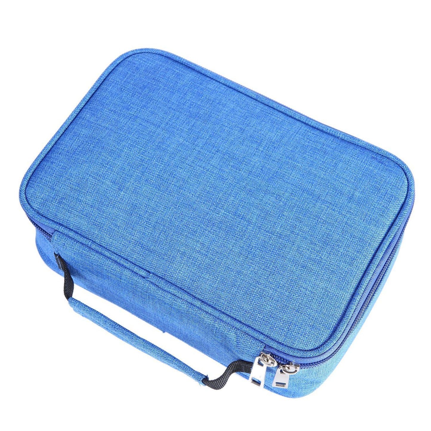 Stationery, Large-capacity Frosted Pencil Case, Zipper Pencil Case, Detachable Stationery Bag