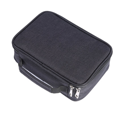 Stationery, Large-capacity Frosted Pencil Case, Zipper Pencil Case, Detachable Stationery Bag