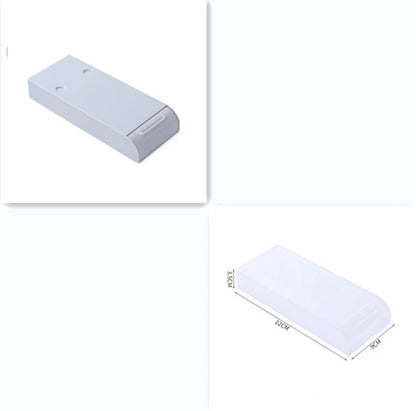 Stationery debris storage box