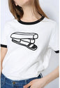 Stapler Embroidered T-shirt