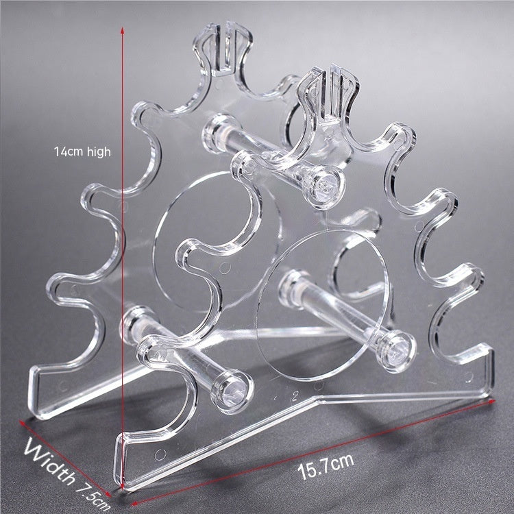 Plastic Stationery Pencil Makeup Display Rack