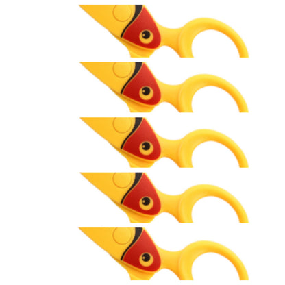 In Stock Children's Plastic Scissors Children's Safety Manual Scissor