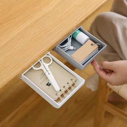 Stationery debris storage box