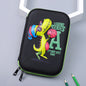 Hard shell waterproof multifunctional stationery box