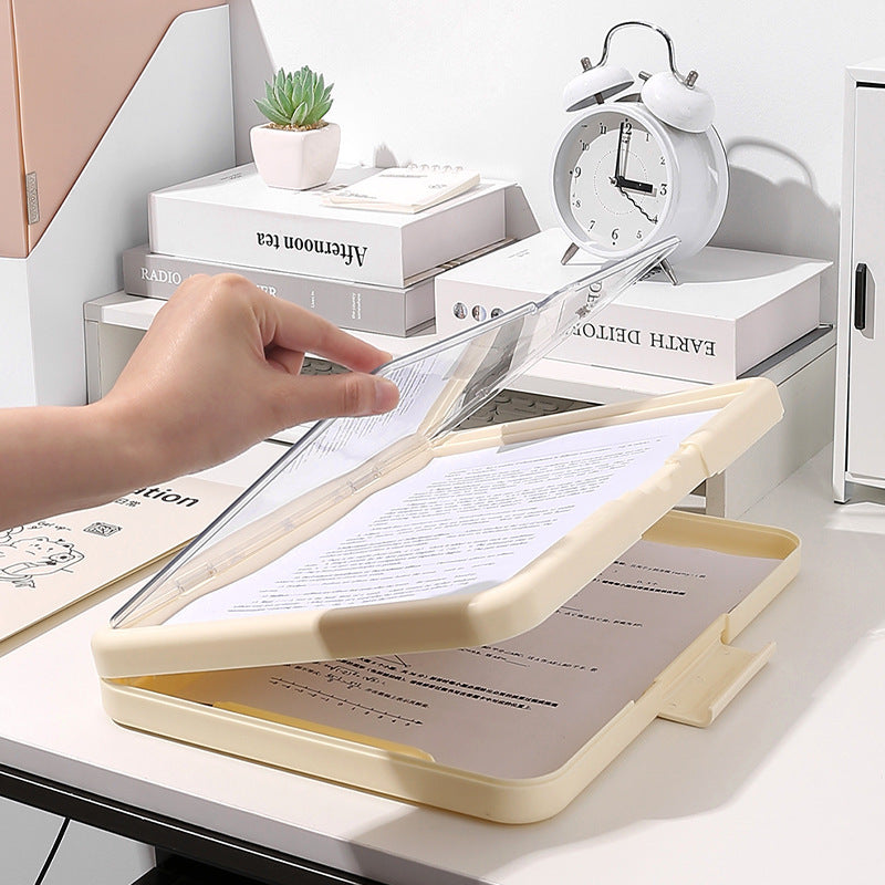 Multi-layer Large Capacity A4 Plastic Folder