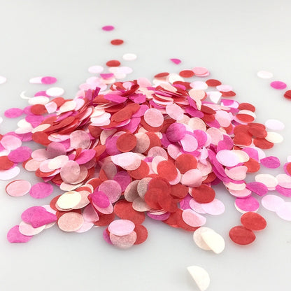 Colorful Paper Scrap Rain Round Shredded Paper