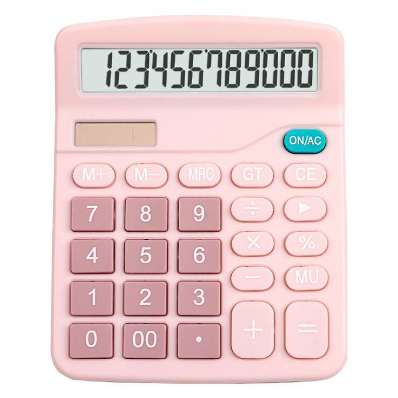 Stationery Color Solar Calculator 12 Digits