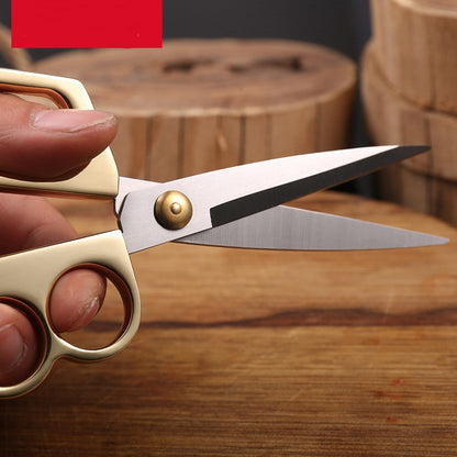 Alloy Stationery Household Office Craft Scissors