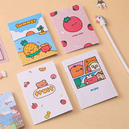 Korea Stationery Mini Notebook Kids Cartoon