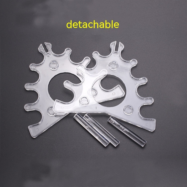 Plastic Stationery Pencil Makeup Display Rack