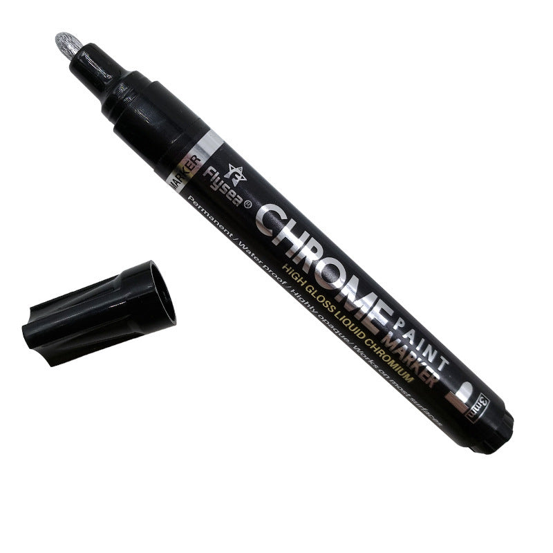 Mirror Pen Reflective Paint Metal Pen Chrome Plated