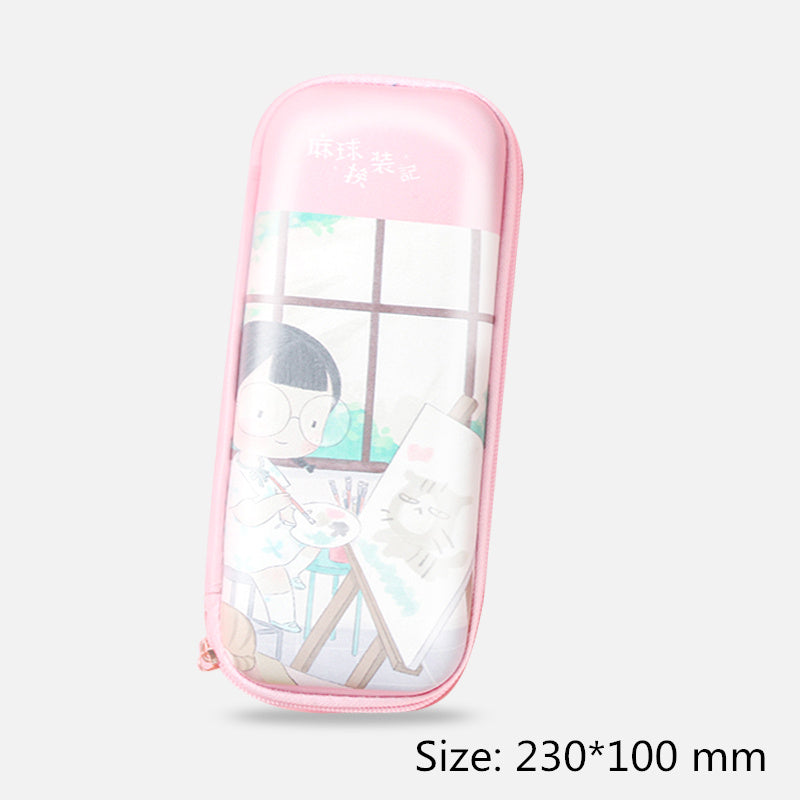 Large capacity stationery box