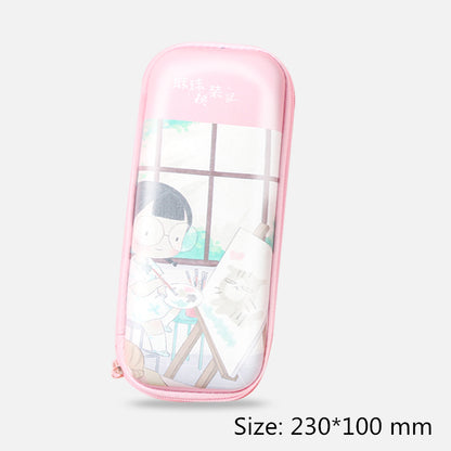 Large capacity stationery box