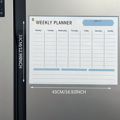 Whiteboard Soft Magnetic Post-It Notes Message Board Refridgerator Magnets