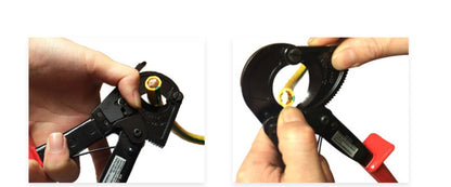 Manual Mechanical Cable Scissors Insulation Gear Wire Cutters