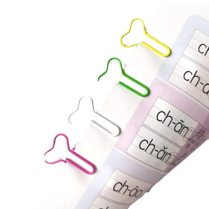 Creative Boxed Bone Paper Clips