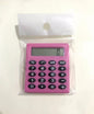 Mini Calculator Pocket Button Battery