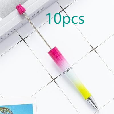 Creative Plastic Beaded Pen Ballpoint Pen