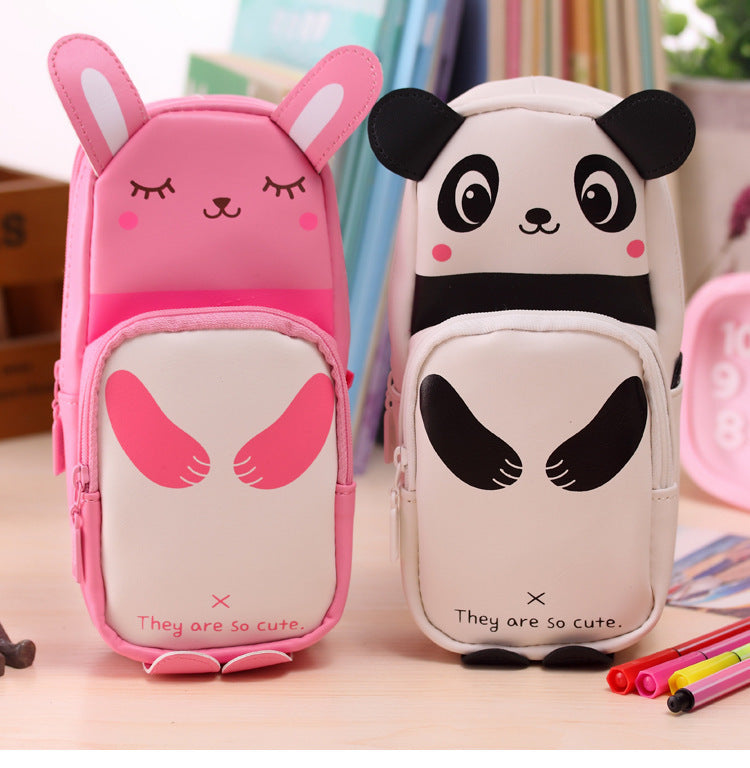 Cute panda rabbit stationery bag