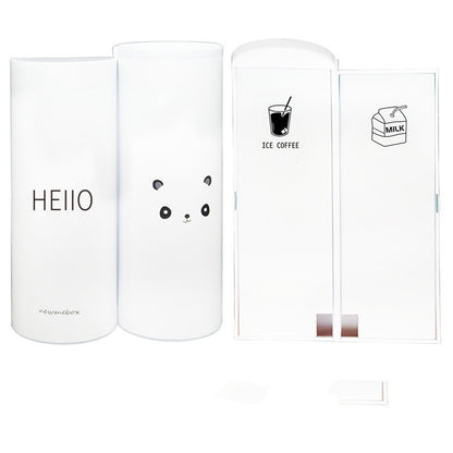 Combination lock stationery box