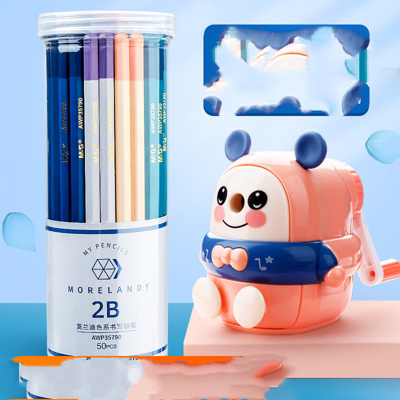 Log Children's Hexagon Pencil Stationery Set