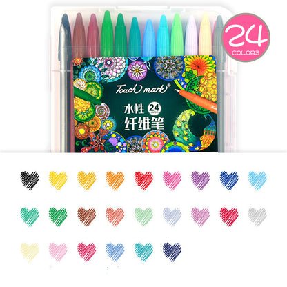 Touch mark water-based fiber pen hand account pen