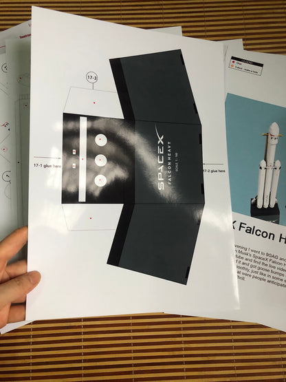 Heavy Rocket Paper Craft