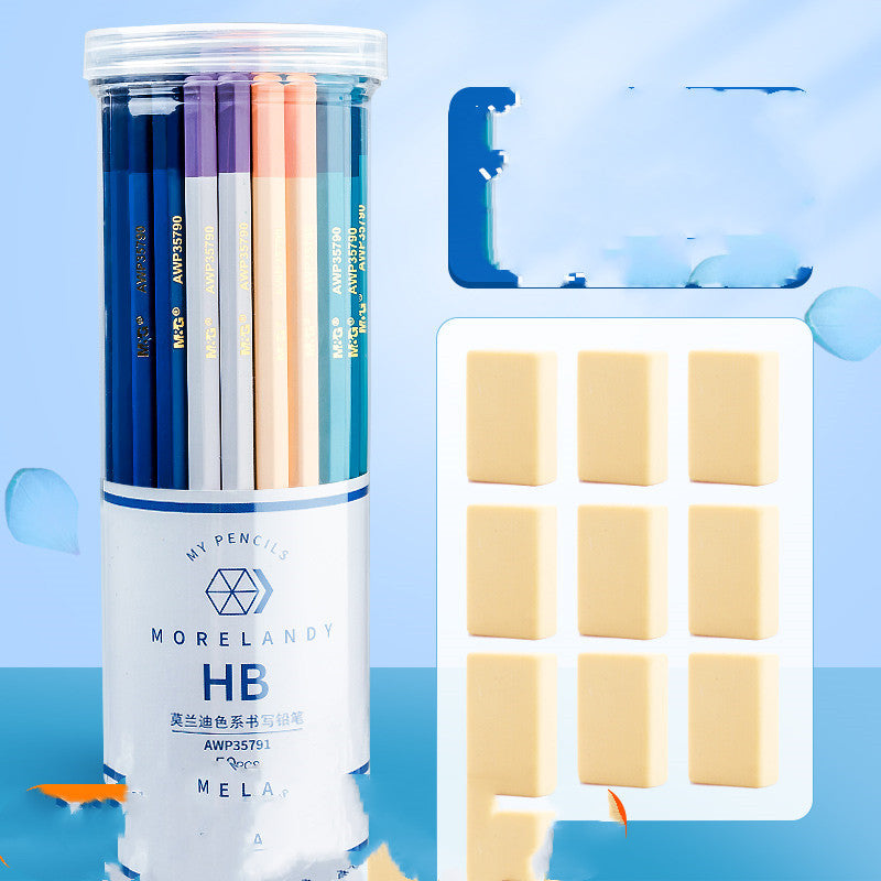 Log Children's Hexagon Pencil Stationery Set