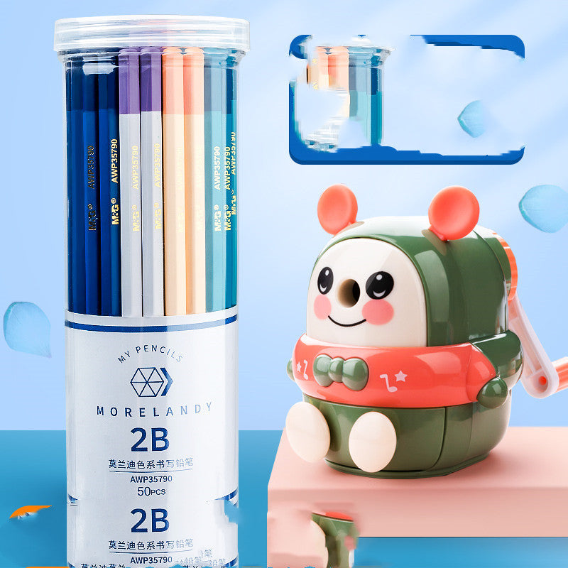 Log Children's Hexagon Pencil Stationery Set