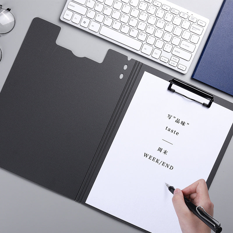 Business A4 Folder Board Clip Thick File Writing