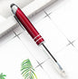 Multifunctional Metal Touch Screen Capacitive Stylus LED Light Office Ballpoint Pen