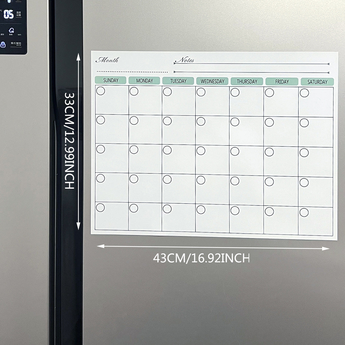 Whiteboard Soft Magnetic Post-It Notes Message Board Refridgerator Magnets