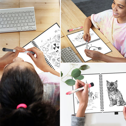 Creative Whiteboard Notepad Rewritable Graffiti Painting
