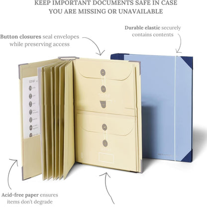 Sliding Wallet File Organ Storage File Folder Loose Leaf