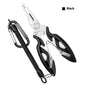 Stainless Steel Curved Mouth Lure Cable Cutters Safety Ring Opening Tools Lure Accessories