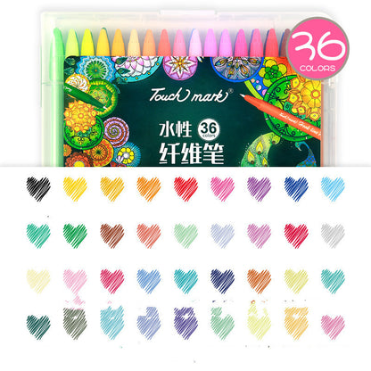 Touch mark water-based fiber pen hand account pen