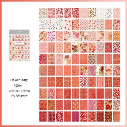 Light Paper Vintage Material Paper Book