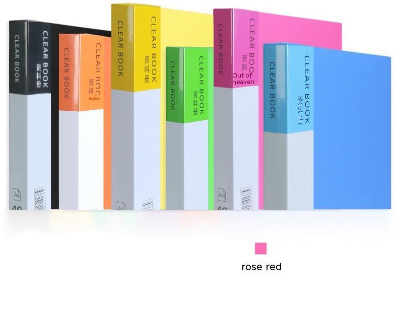 File Book Loose-leaf Classification Storage Folder