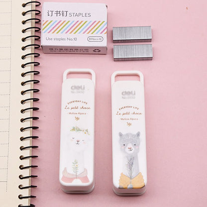 New Manual Mini Stapler Colors Kawaii