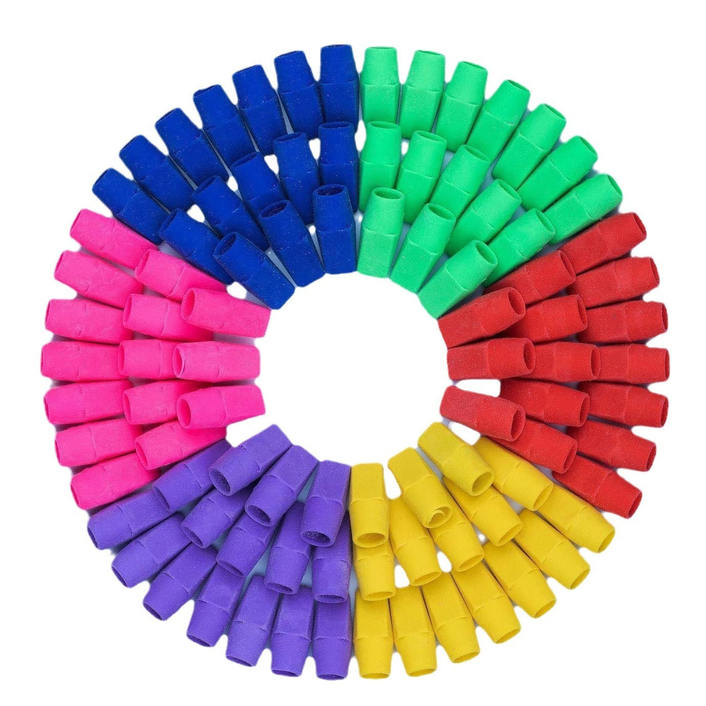 Color Knife Head Bullet Eraser Pencil Stub Eraser Student Torch Eraser Replacement