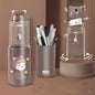 Rotating Pen Case Cartoon Stationery Vertical