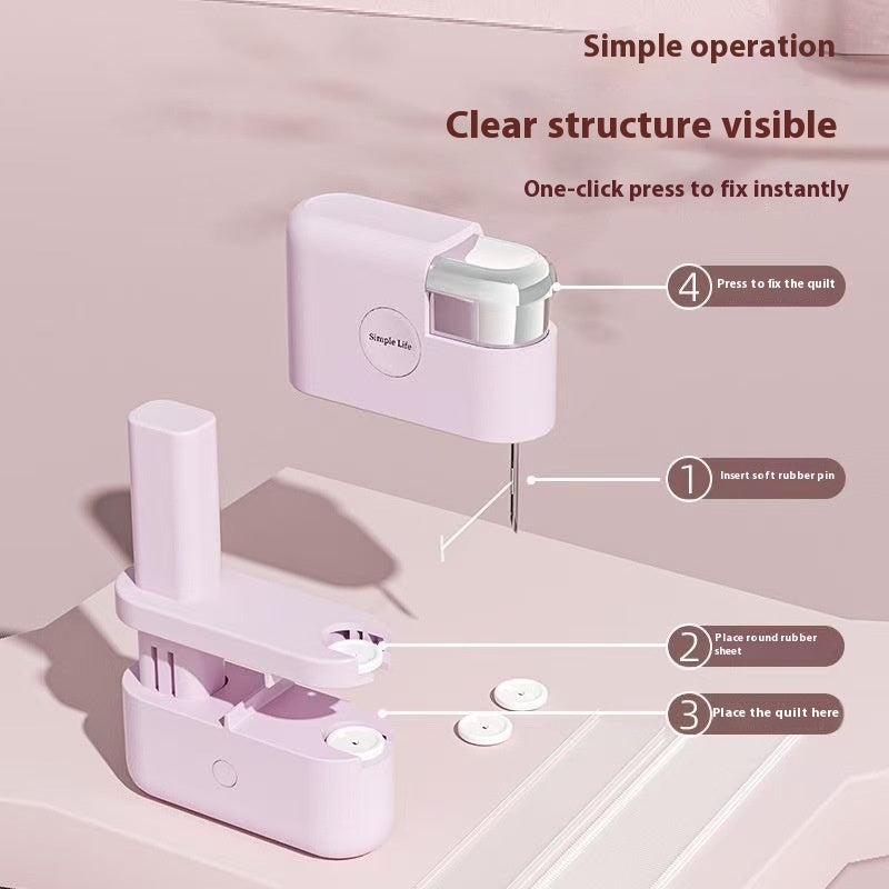 Household Duvet Bed Sheet Removable Stapler-type Holder