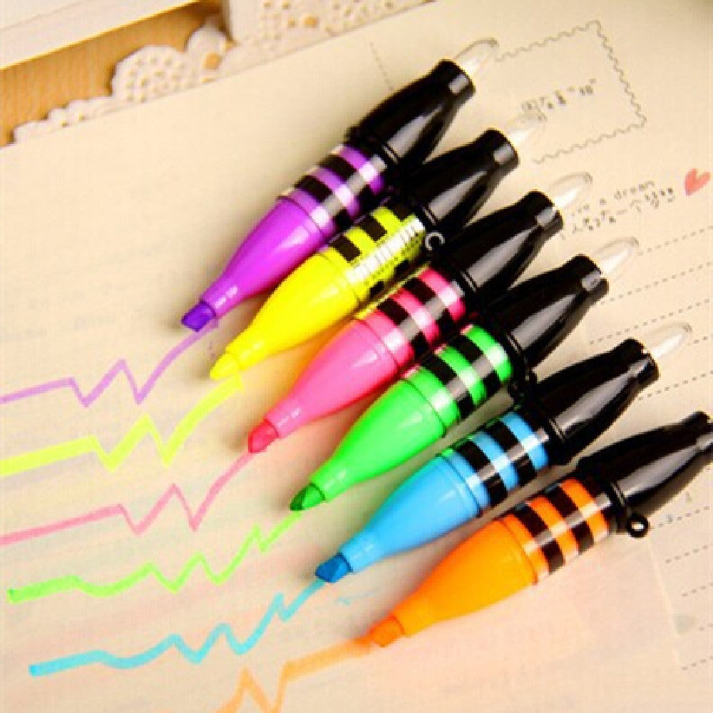 Creative Color Marker Cute Highlighter Stationery